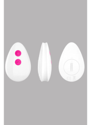 Œuf vibrant 12 modes avec télécommandé USB Rose - TOD-088PNK